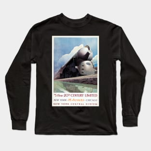 20th Century Limited, 1938. Vintage Travel Long Sleeve T-Shirt